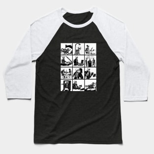 Daily Routine Baseball T-Shirt